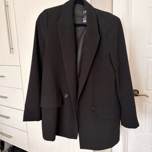 Zara Women's Classic Black Blazer